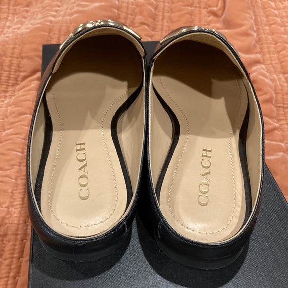 Coach sienna leather slides size 7 - Picture 4 of 5